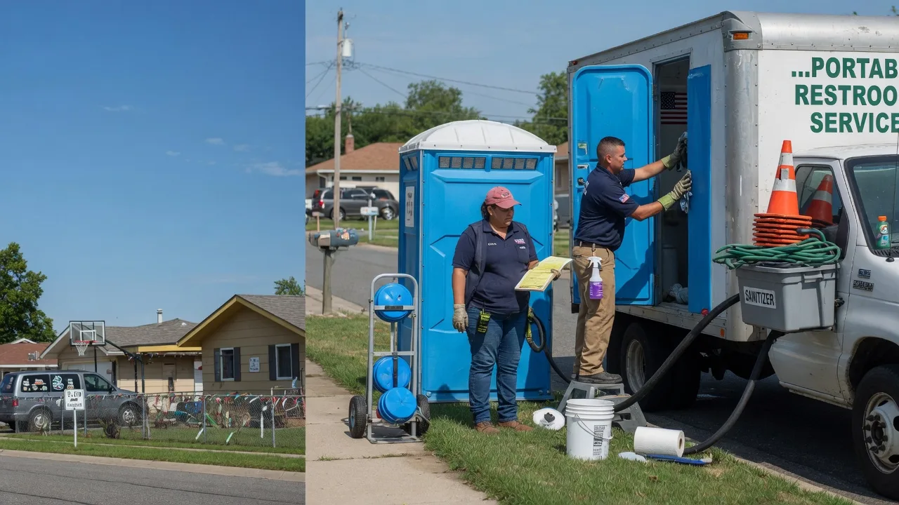 Porta Potty Rental in Gladstone, MO near me